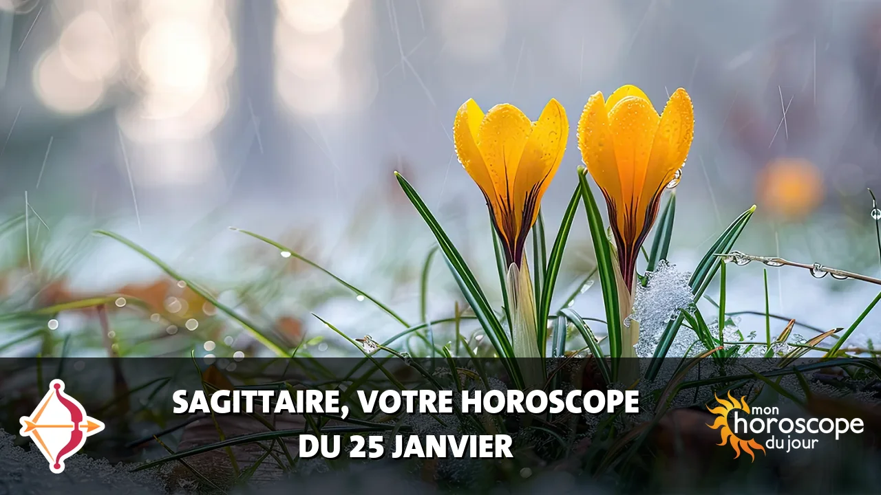 Horoscope du Sagittaire du samedi 25 janvier 2025