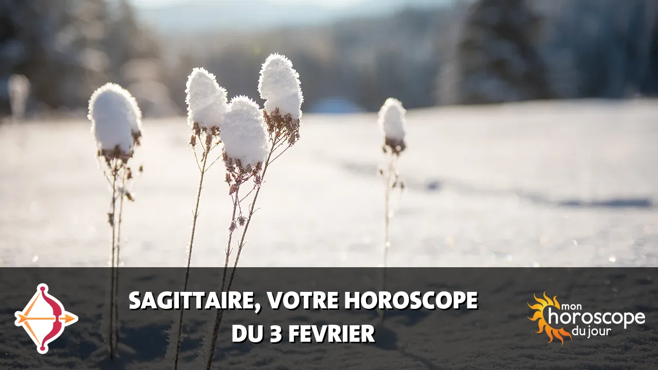 Horoscope du Sagittaire du samedi 3 fevrier 2024