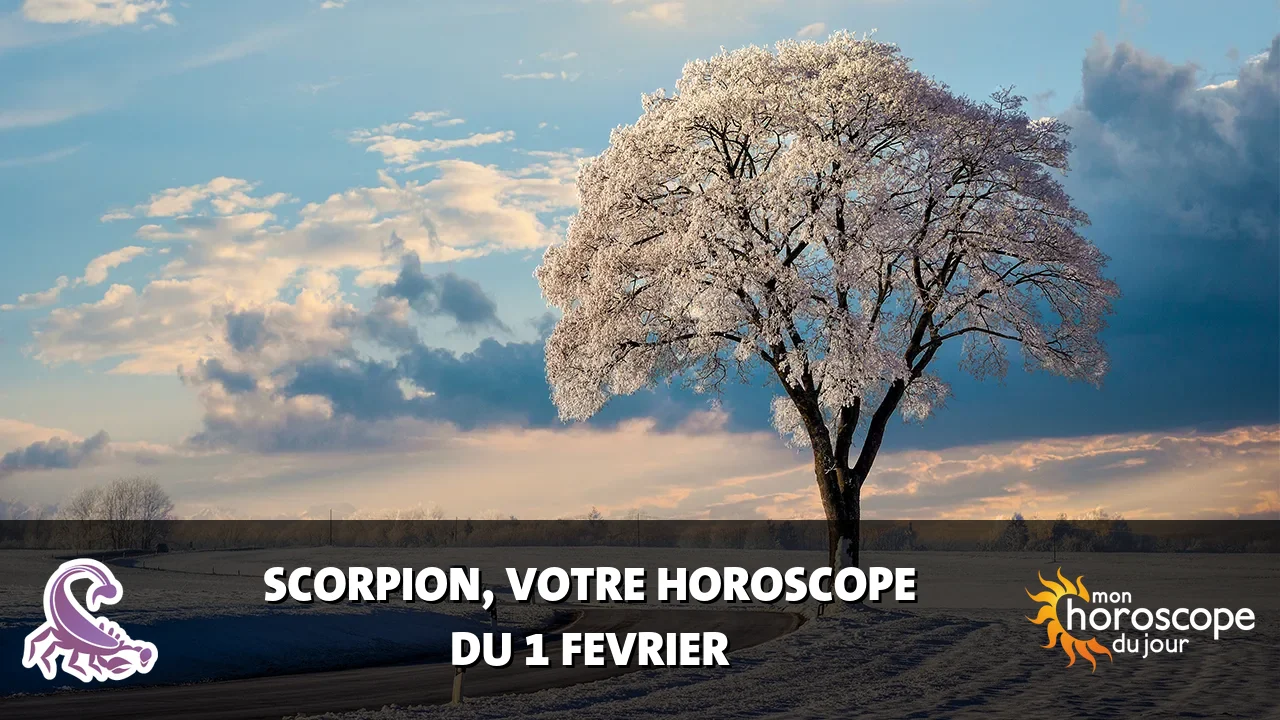 Horoscope du Scorpion du samedi 1 fevrier 2025