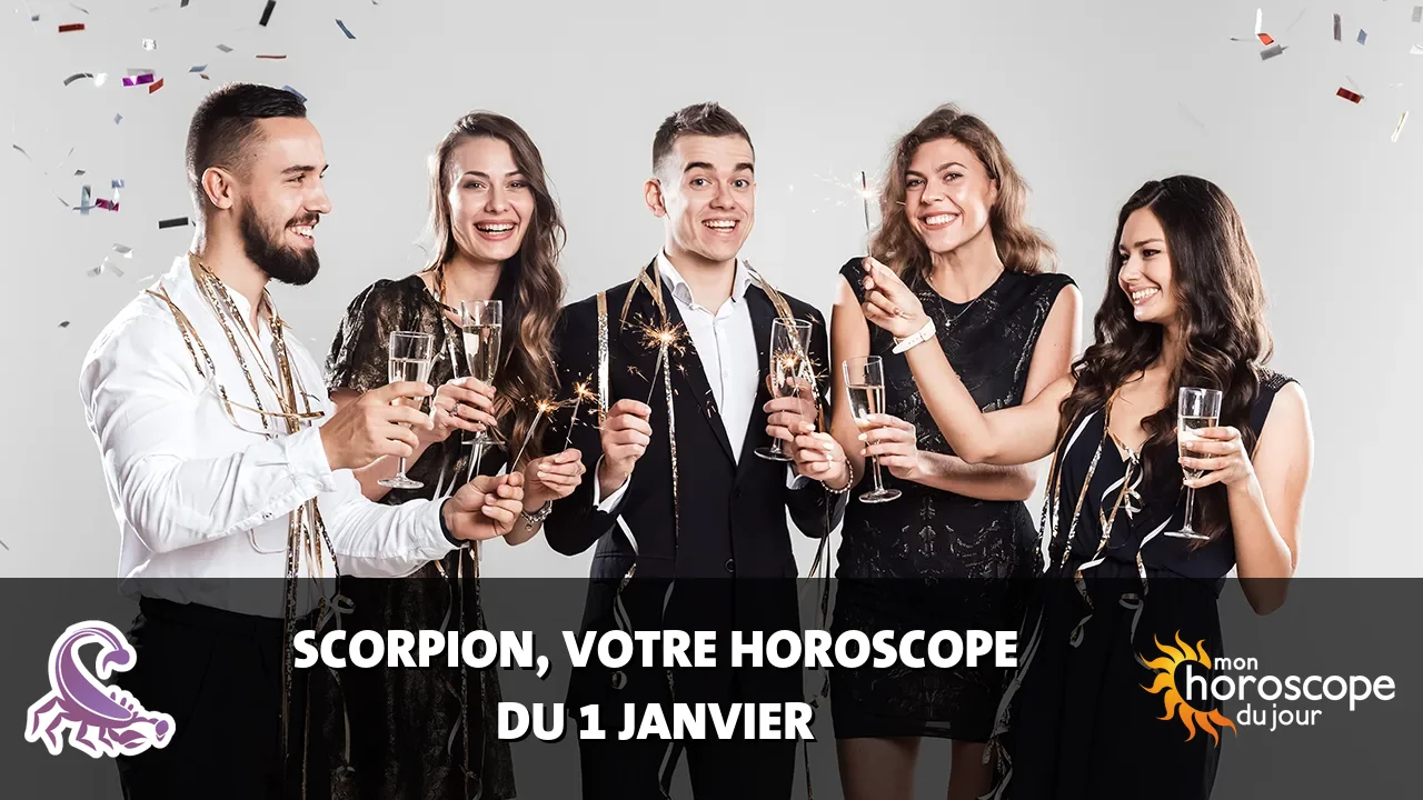 Horoscope du Scorpion du lundi 1 janvier 2024