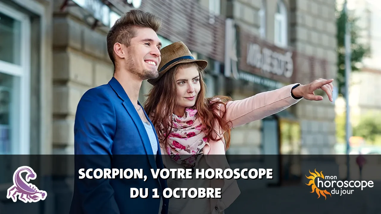 Horoscope du Scorpion du jeudi 1 octobre 2026