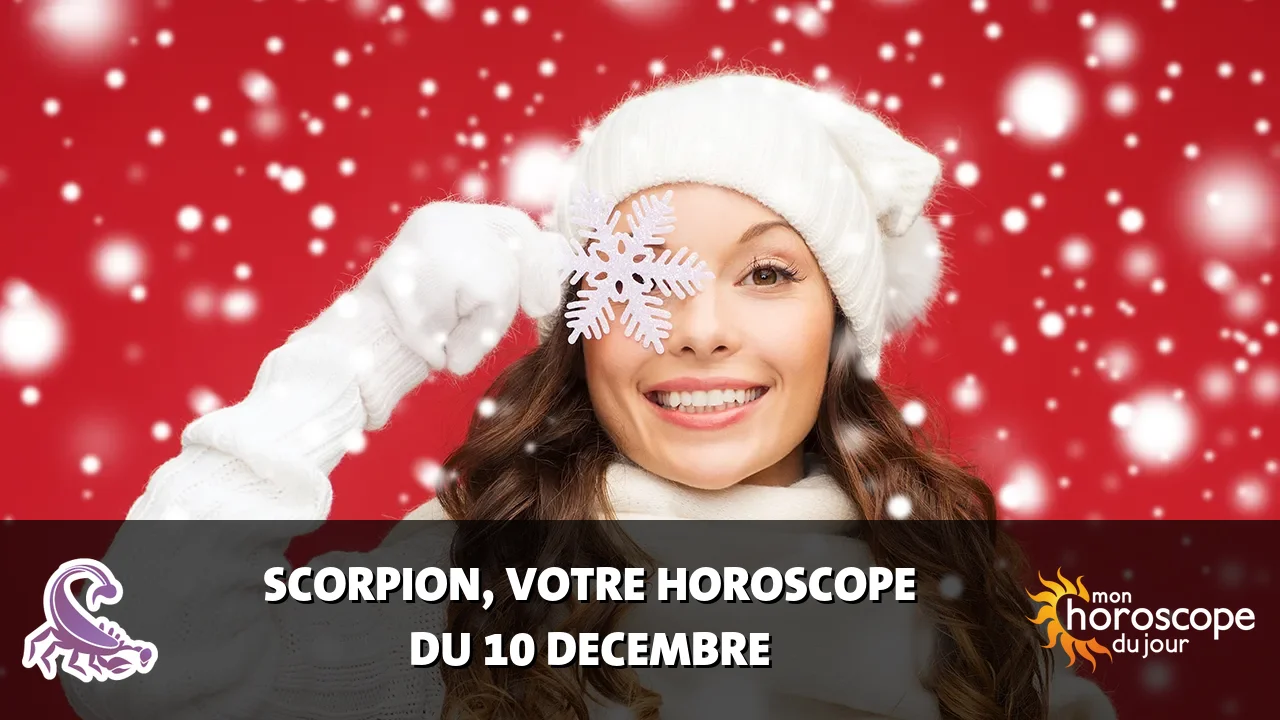 Horoscope du Scorpion du mardi 10 decembre 2024