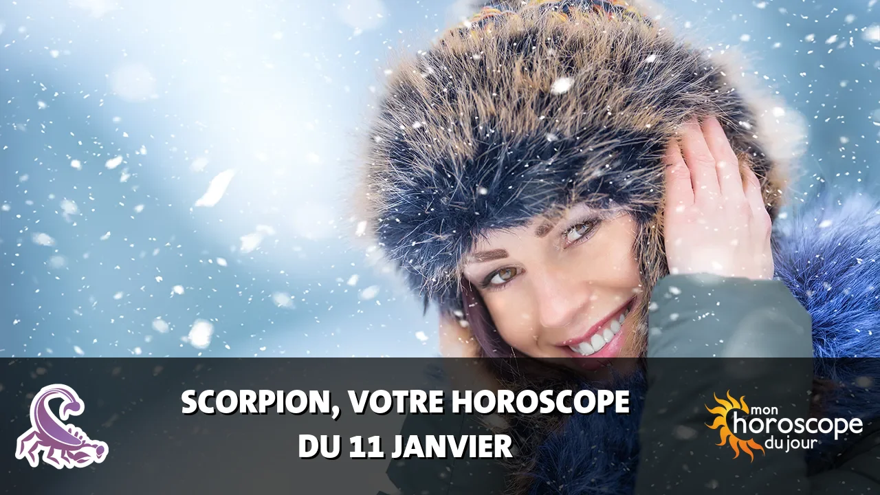Horoscope du Scorpion du jeudi 11 janvier 2024