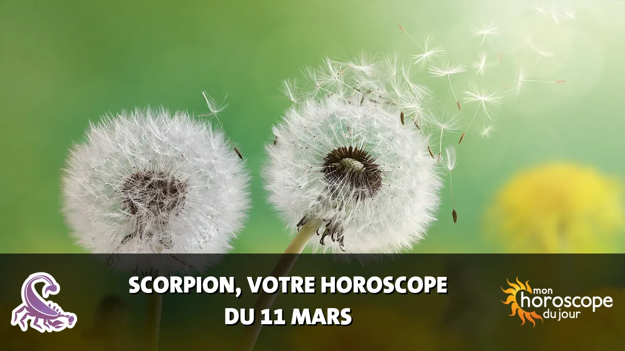 Horoscope du Scorpion du mardi 11 mars 2025
