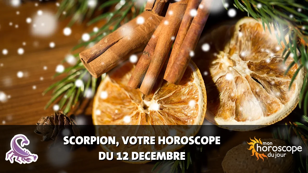 Horoscope du Scorpion du mardi 12 decembre 2023