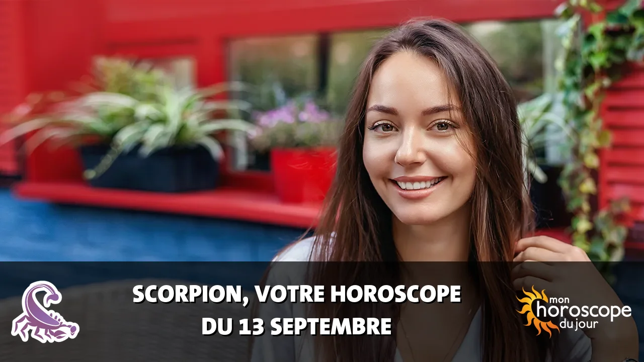 Horoscope du Scorpion du dimanche 13 septembre 2026