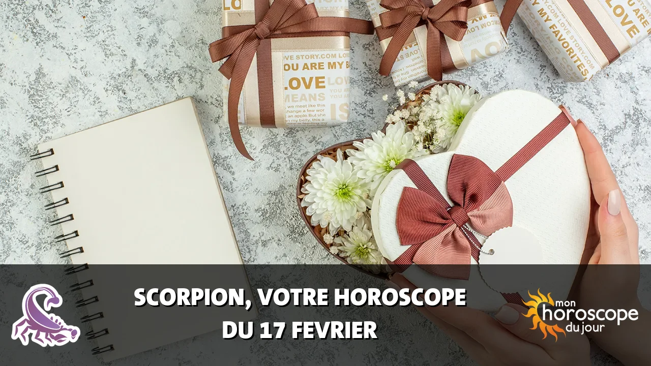Horoscope du Scorpion du lundi 17 fevrier 2025