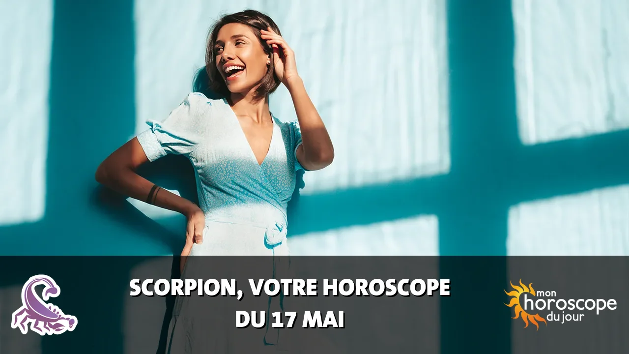 Horoscope du Scorpion du dimanche 17 mai 2026