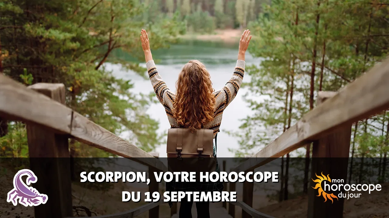Horoscope du Scorpion du samedi 19 septembre 2026