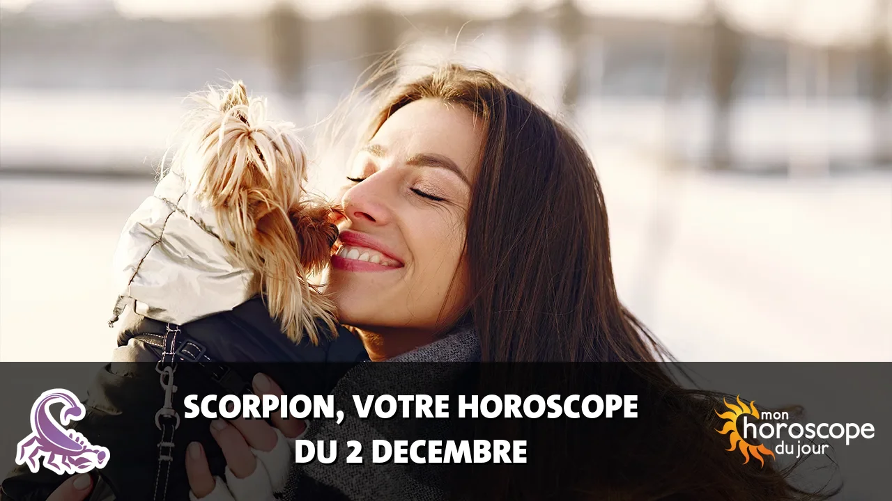 Horoscope du Scorpion du lundi 2 decembre 2024