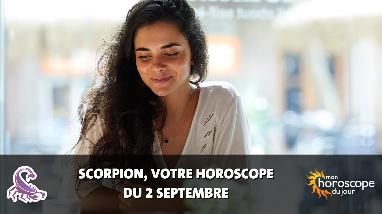 Horoscope du Scorpion du mercredi 2 septembre 2026