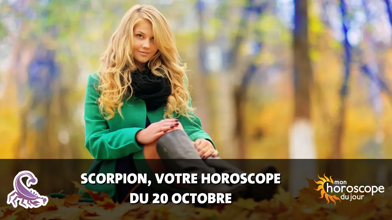Horoscope du Scorpion du dimanche 20 octobre 2024