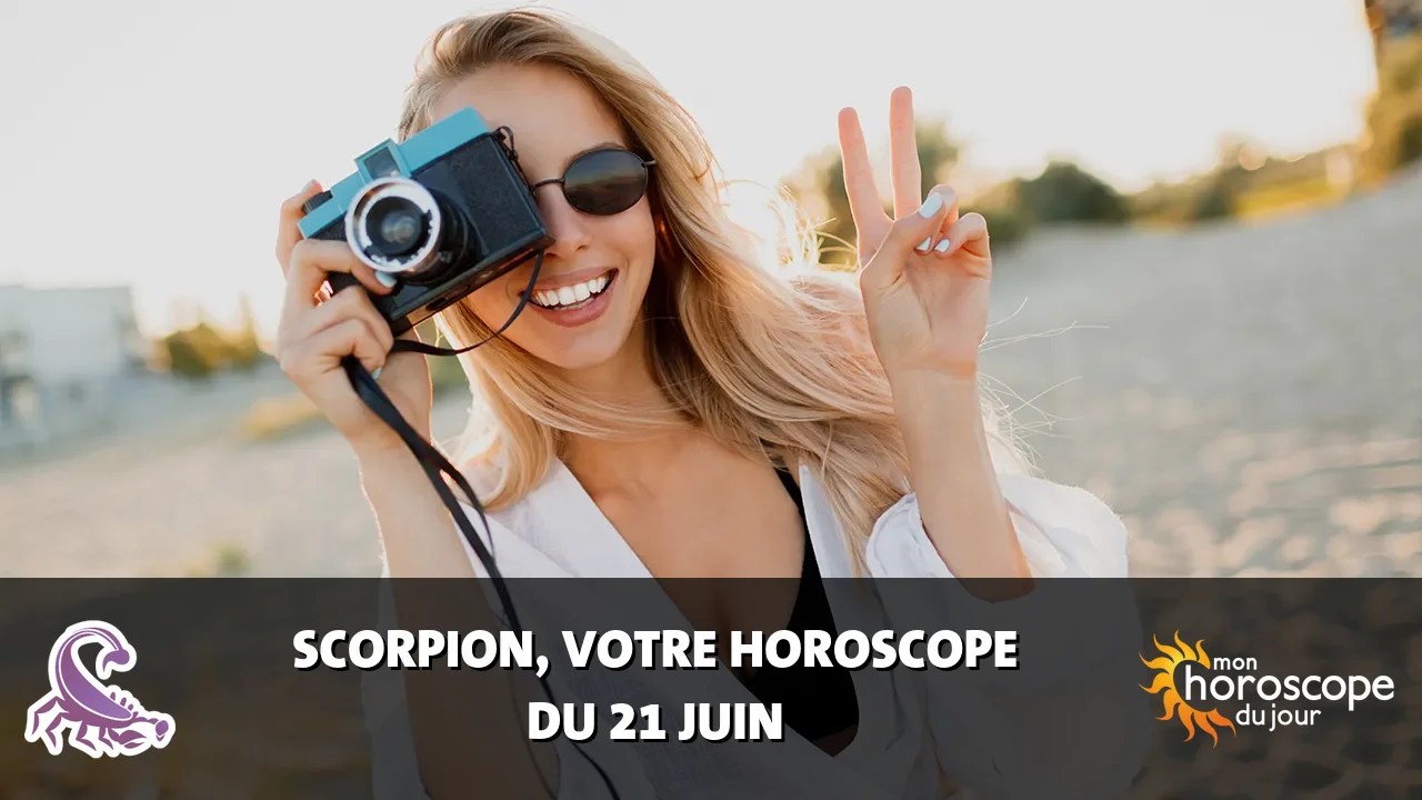 Horoscope du Scorpion du dimanche 21 juin 2026