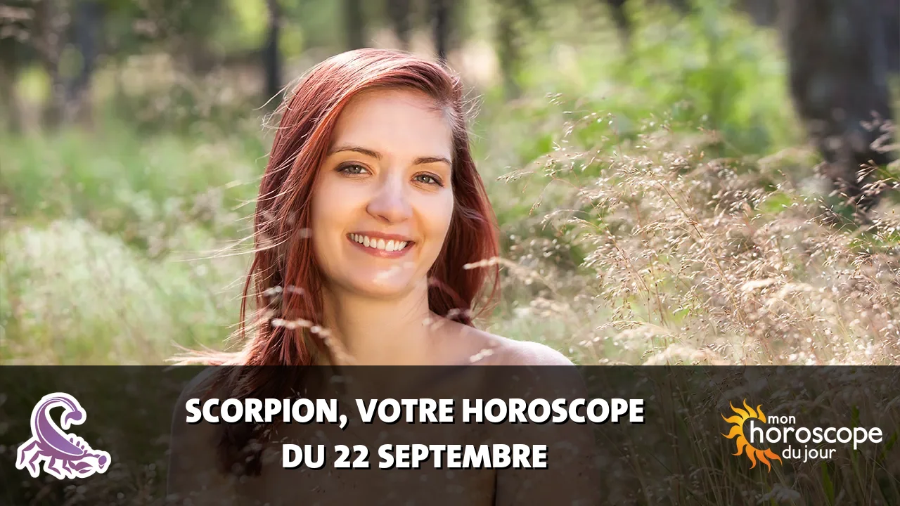 Horoscope du Scorpion du mardi 22 septembre 2026