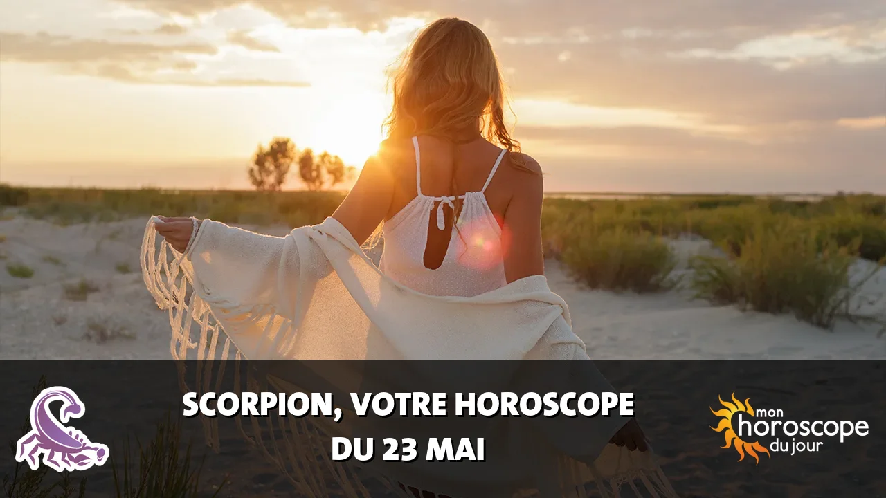 Horoscope du Scorpion du dimanche 24 mai 2026