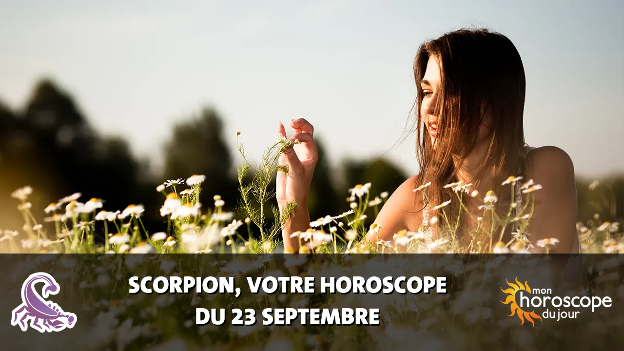 Horoscope du Scorpion du mercredi 23 septembre 2026