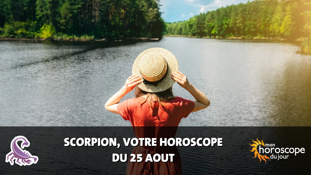 Horoscope du Scorpion du mardi 25 aout 2026