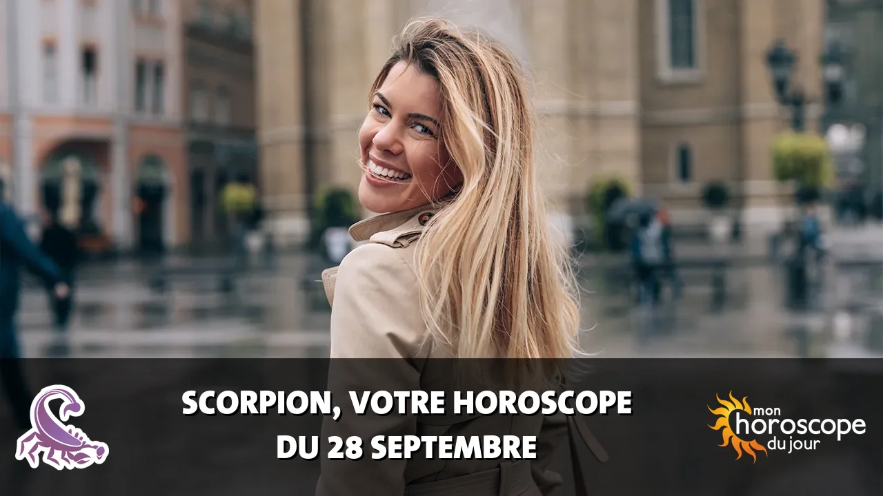 Horoscope du Scorpion du lundi 28 septembre 2026