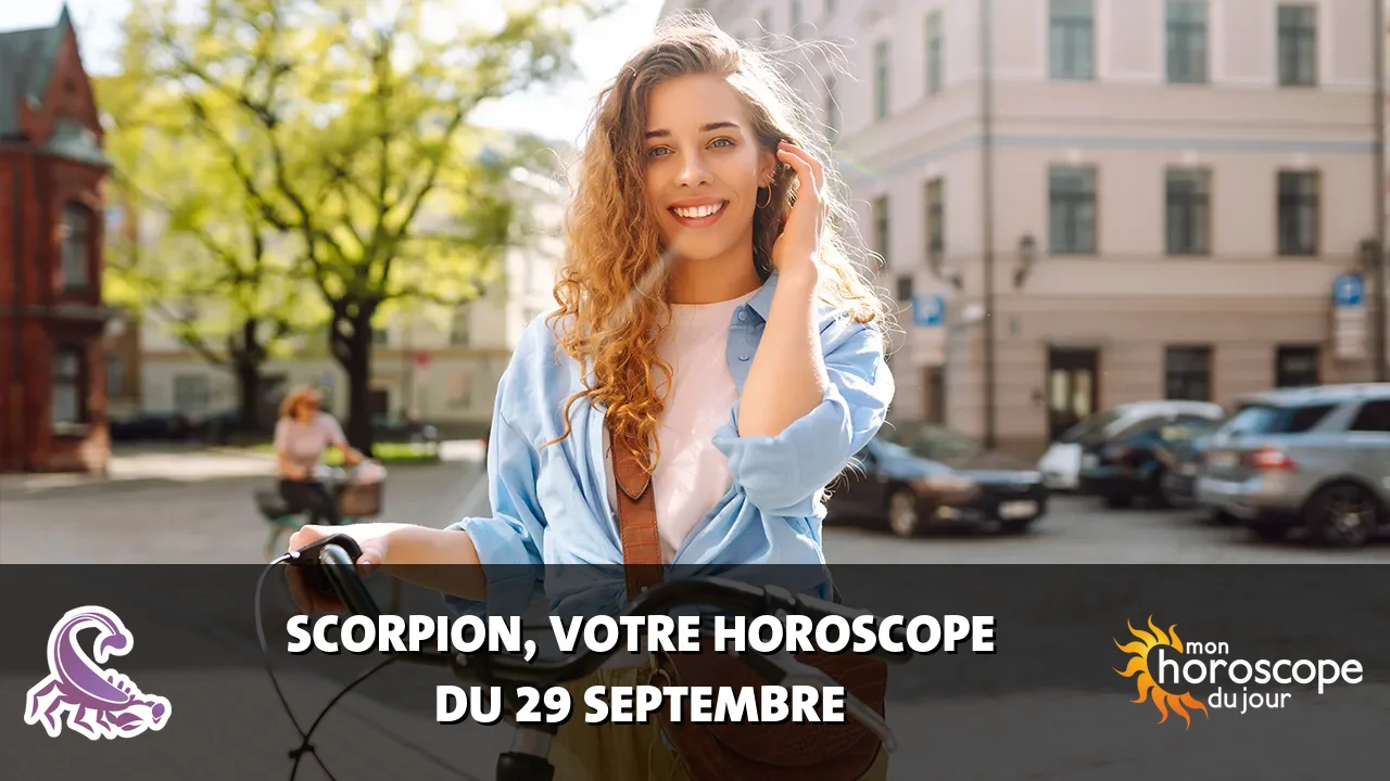 Horoscope du Scorpion du mardi 29 septembre 2026