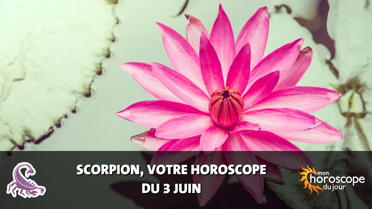 Horoscope du Scorpion du mercredi 3 juin 2026