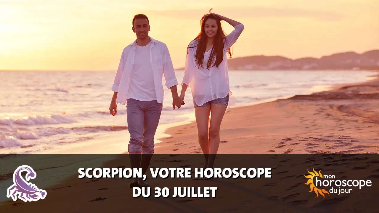 Horoscope du Scorpion du mercredi 30 juillet 2025