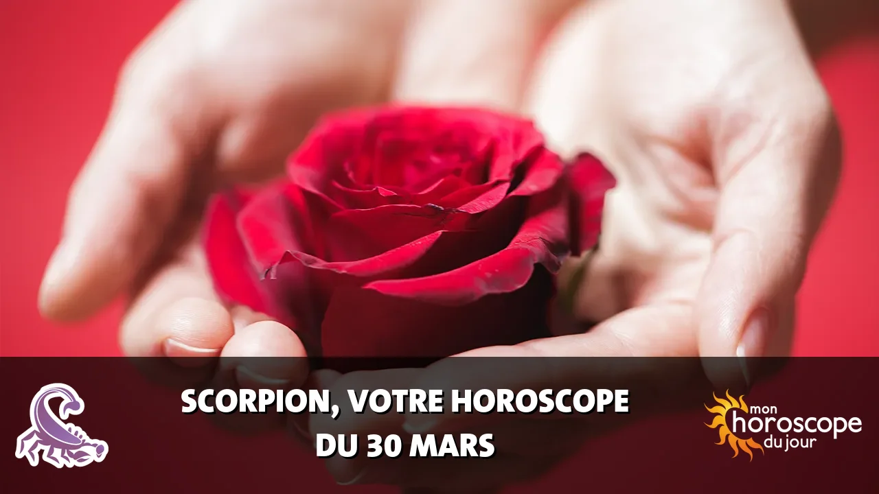 Horoscope du Scorpion du dimanche 30 mars 2025