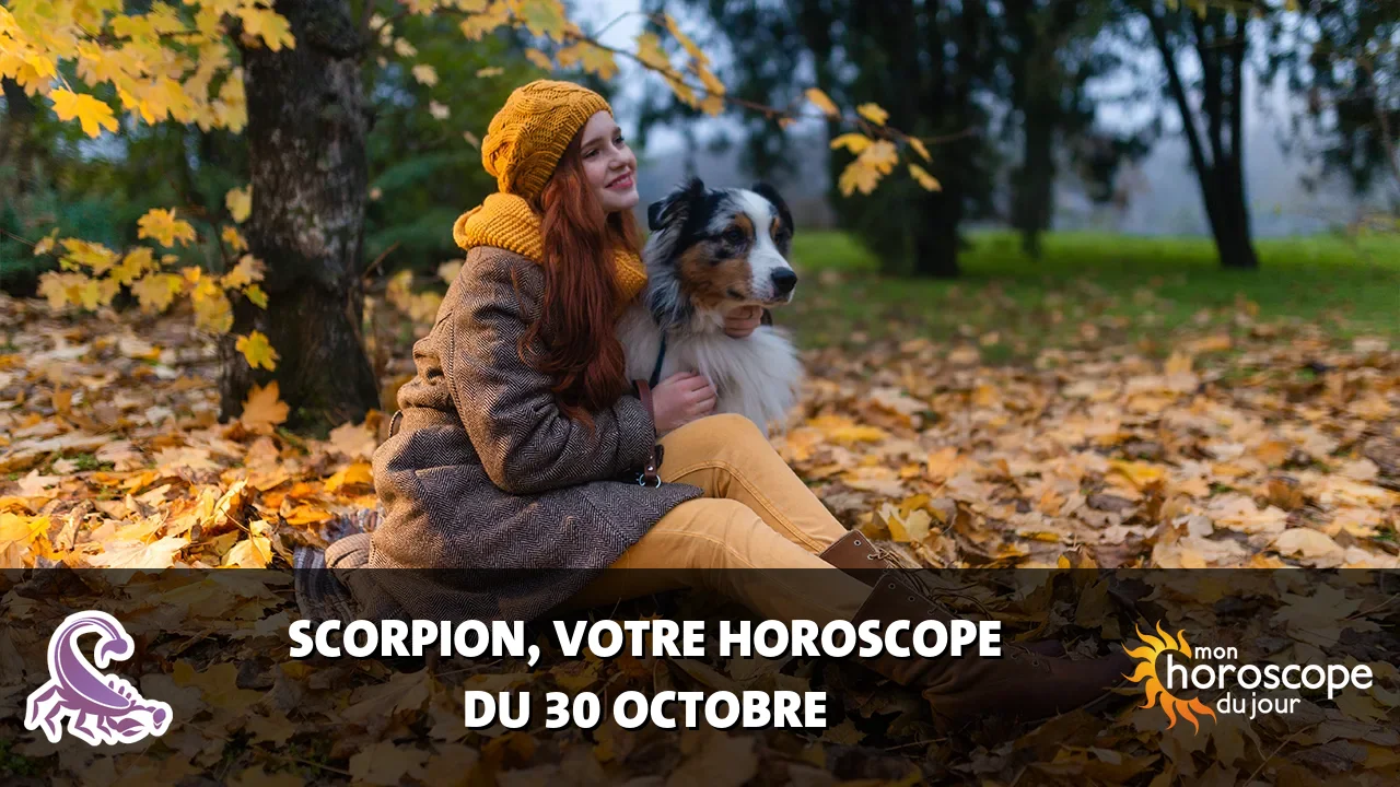 Horoscope du Scorpion du mercredi 30 octobre 2024