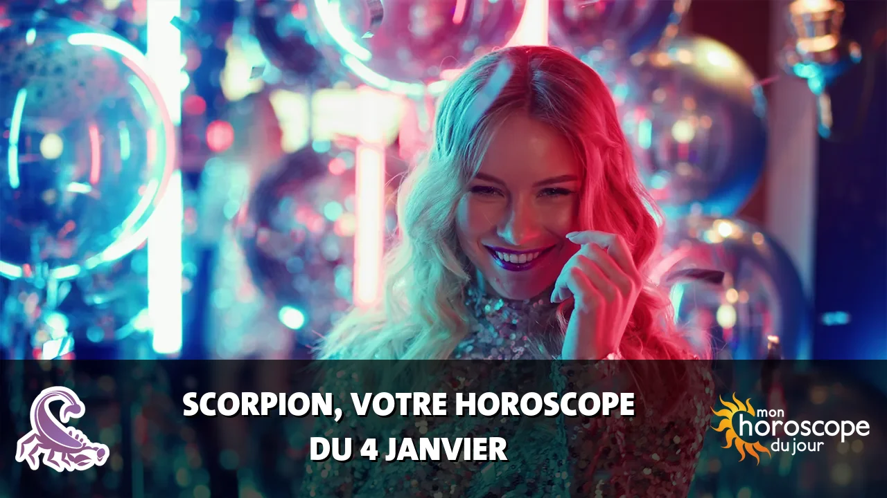Horoscope du Scorpion du jeudi 4 janvier 2024