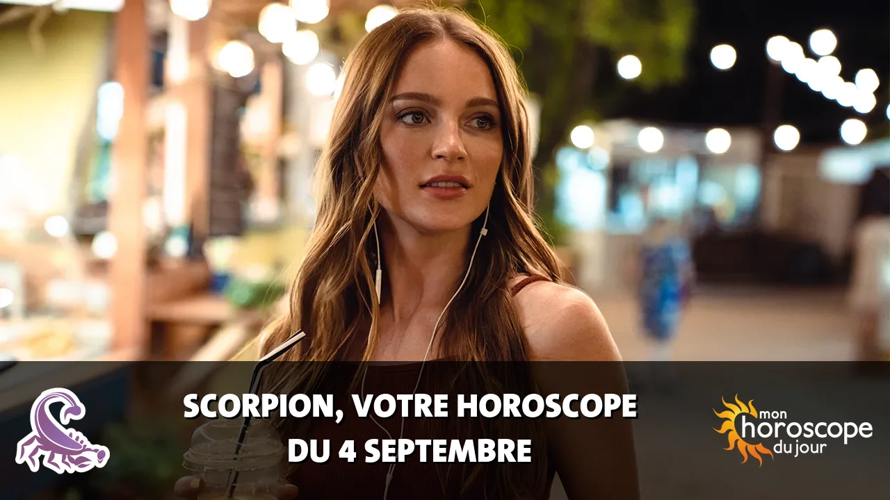Horoscope du Scorpion du vendredi 4 septembre 2026