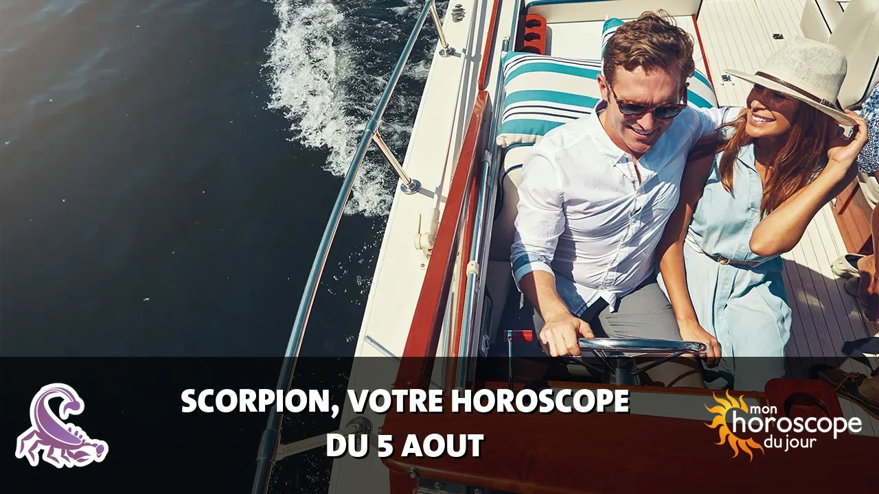 Horoscope du Scorpion du mercredi 5 aout 2026