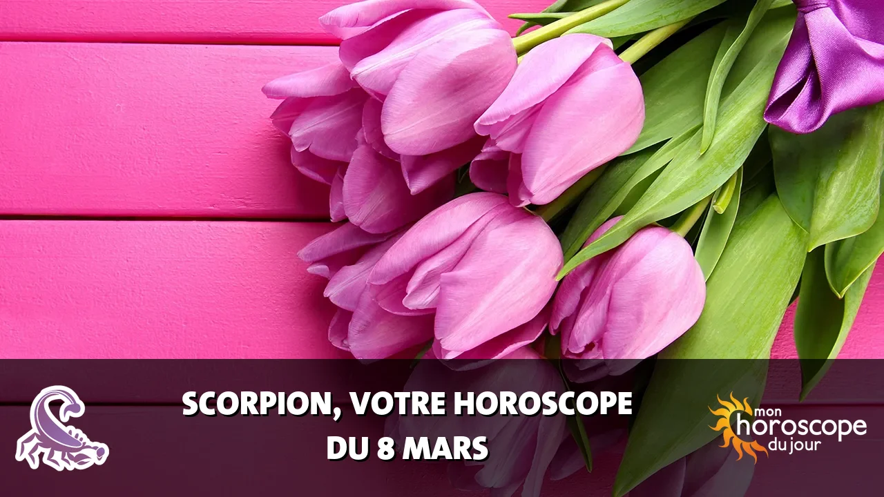 Horoscope du Scorpion du dimanche 8 mars 2026