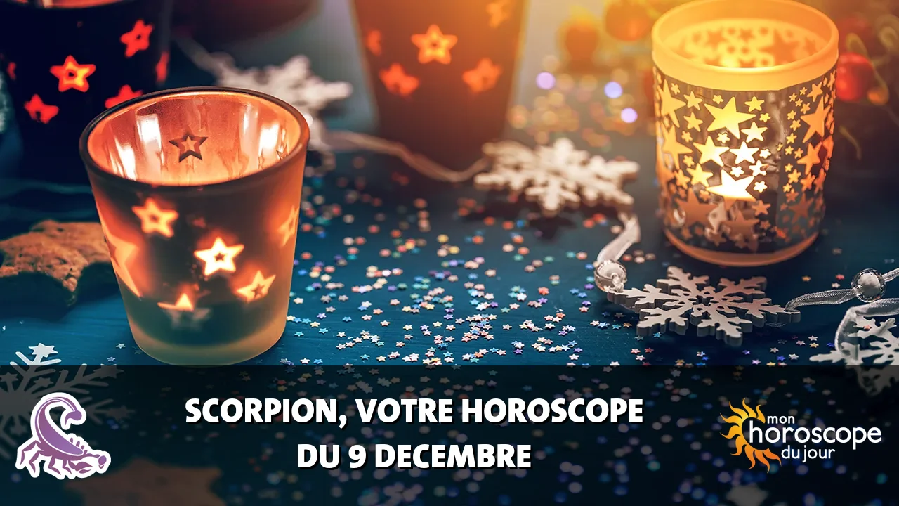 Horoscope du Scorpion du lundi 9 decembre 2024