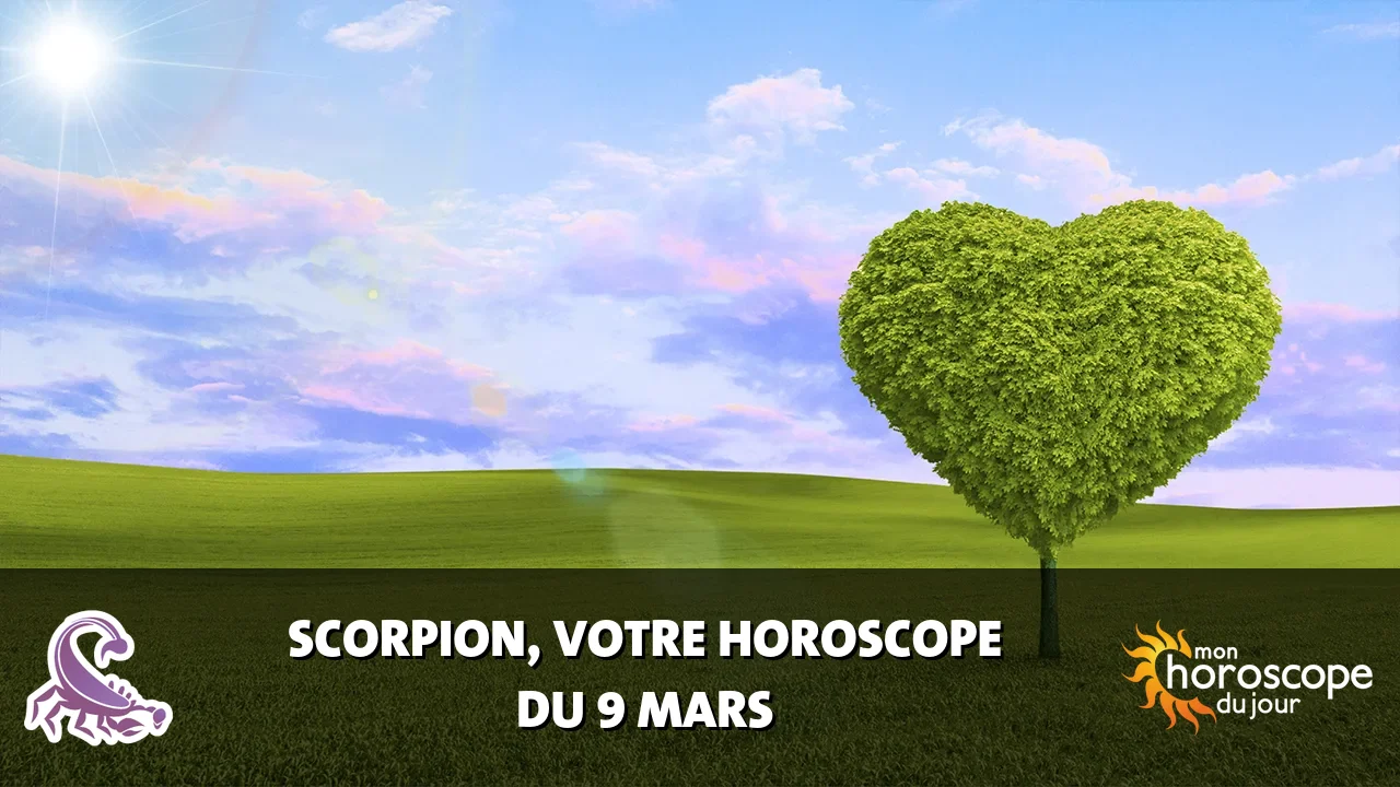 Horoscope du Scorpion du dimanche 9 mars 2025