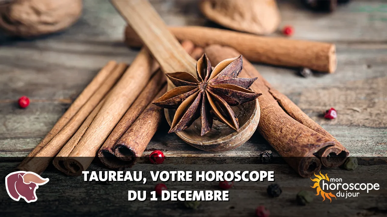 Horoscope du Taureau du dimanche 1 decembre 2024
