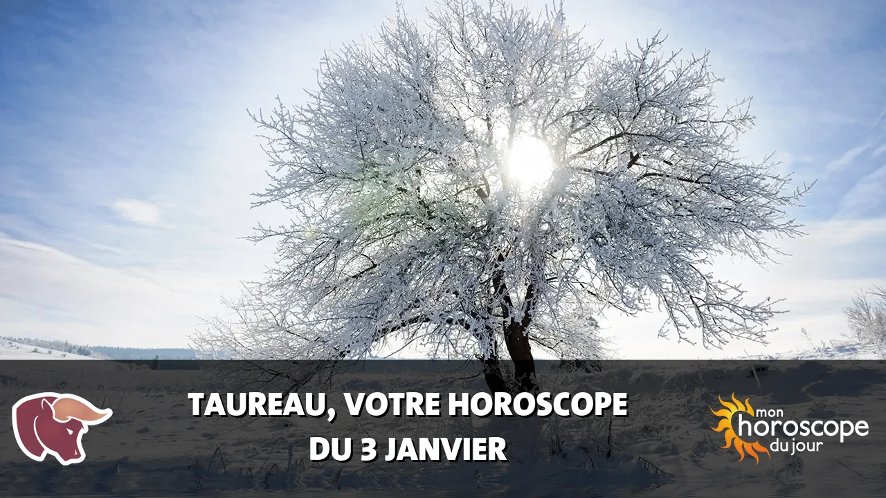 Horoscope du Taureau du mercredi 3 janvier 2024