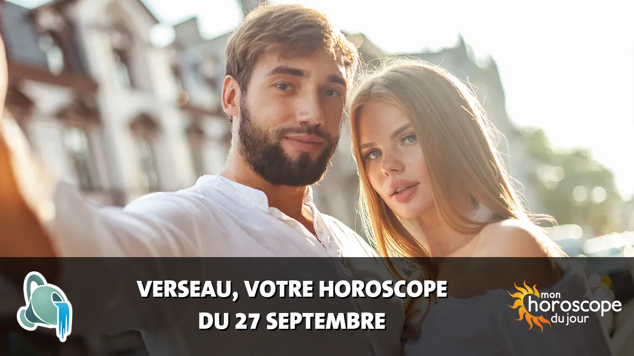 Horoscope du Verseau du dimanche 27 septembre 2026