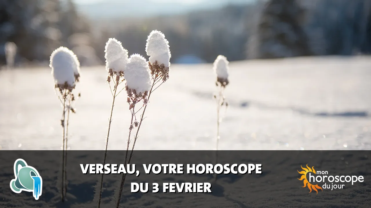 Horoscope du Verseau du lundi 3 fevrier 2025
