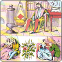 Tarot Lenormand - Six de Cœur