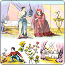 Tarot Lenormand - Quatre de Pique