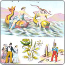 Carte Lenormand - Quatre de Cœur