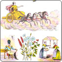 Carte Lenormand - Cinq de Carreau