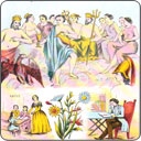 Carte Lenormand - Huit de Carreau