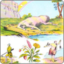 Carte Lenormand - Cinq de Pique