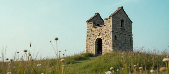 La carte n° XVI: la Maison de Dieu.