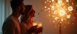 Nouvel an: un réveillon festif