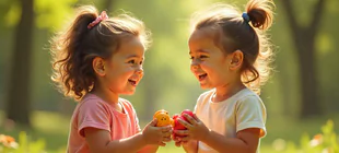 L\'enfant Gémeaux a une personnalité vive